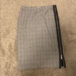 ♥️ SALE Michael Kors plaid black white skirt